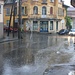 Sintflutartige Regenfälle empfangen mich in Bucureşti.