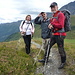 Mit Marlis und Didi am Glaser Grat