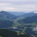 das Brixental und davor der Schwarzsee