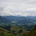 Tiefblick auf St. Johann in Tirol und davor das Reintal