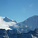 La Serpentine (3789m), Mont Blanc de Cheilon (3870m) und La Ruinette (3875m)