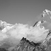 Der weiße Zahn diesmal mit dem Zinalrothorn