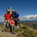 Gipfelfoto auf dem Pne di Breno