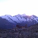 Schöne Abendstimmung bei der Almagellerhütte