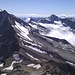 Rückblick vom Südgrat auf den Zwischbergenpass