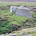 Im Aufstieg zum Slieve Donard - Blick zum Icehouse, das früher als großer "Kühlschrank" genutzt wurde.
