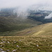 Unterwegs vom Slieve Commedagh zum Shan Slieve - Ausblick vom Gratrücken in etwa westliche Richtung.