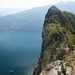 Blick zur Cima Capi über dem Gardasee