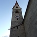 der schöne Kirchturm der Kirche von Rein in Taufers