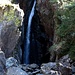 Wasserfall am Ausgang des Val Grono