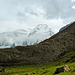 Peak Karakol (5281m) mit seiner Moräne