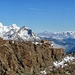 Blick auf die Gandegghütte, sie ist schon geschlossen (Bild von Rosa)
