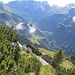 Blick runter zur Alp Ischkarnei