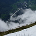 Rauti-Gipfel: Noch ein bisschen Schnee und einige Nebelfetzen