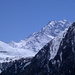 der tief verschneite Simplonpass mit dem Fletschhorn