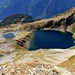 Dalla cresta delle Pipe, possiamo ammirare gli stupendi laghi di Chiera