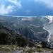 A straight view, 1900 Meter below, the sparkling blue Ionian Sea