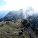 The summit ridge between Qorres and Cika - 3.5 kilometer