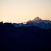 Die Berner Alpen bei Sonnenuntergang an der Capanna Adula UTOE.