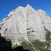 Die Südwand des Croz dell'Altissimo ist das Prunkstück des Abstieges; 900m wächst sie als kompakte Mauer aus dem Talgrund des Val delle Seghe in den Himmel.