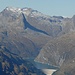 Zervreilahorn mit Zervreilastausee oberhalb Vals