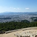 die schöne Aussichtskanzel auf ca. 360m ist erreicht. Hier hat man einen umfassenden Ausblick auf Kyoto