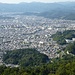 Zoom auf den nördlichen Stadtteil von Kyoto