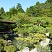 schöne Gartenanlage im Tempel Ginkaku-ji