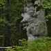 Skulptur von den Osterinseln findet sich am Wegesrand ;-)