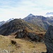Blick zurück zum Staldhorn; dahinter (rechts) Wasenhorn und Monte Leone