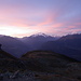 Der Dom und das Weisshorn im Morgenlicht