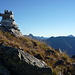 Gipfelpanorama von der Cima de Gagela nach NE: zwischen Piz di Pian und Piz Platta von links u.a. Piz Por, Piz Linard, Tinzenhorn, Piz Ela, Piz Arblatsch, Piz Timun und Piz d'Err