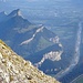 Tiefblick auf das silberne Band Alpenrhein - wunderbar!