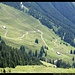 Almen im Lengbachtal vom Pinzgauer Spaziergang, Kitzbühler Alpen, Österreich