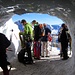 Eistunnel auf der Aig. du Midi