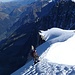 Tiefblick nach Chamonix