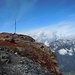 Rotes Gestein am Gipfel der Kesselspitze