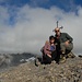 Gipfelfoto auf dem Crap Mats - den Ringelspitz haben wir den ganzen Tag nie wolkenfrei gesehen