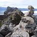 Auf dem Mittaghorn. Blick Richtung Rothorn