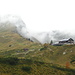 Landsbergerhütte, die Rote Spitze im Nebel