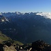 Wir sind total beeindruckt von dem wunderschönen Rundblick. Blick ins Fornotal