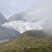 Gletscherbruch am Monte Rosa