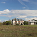 In Советское / Sowjetskoje - Blick hinüber zum Schulgebäude.
