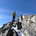 Mein Begleiter Thomas aus Mittenwald auf dem namenlosen Gipfel mit 3228m Höhe.<br />Leider ist er Anfang Juli 2014 an der Inneren Quellspitze tödlich verunglückt!