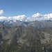 der schöne Blick in die Stubaier Alpen