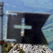 The cross of the Vorder Goggeien seen through the cross of the Mittler Goggeien
