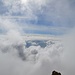 mit den Wolken ging es heute gehörig zur Sache.