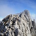Der Gipfel der Regalmwand dahinter leicht rechts die Regalmspitze