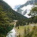 Lago di Cama e a destra l' Alpe Lago