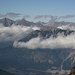 Blick vom Lauser zum Tschirgant (vor einigen Jahren erwandert); links dahinter die Lechtaler Alpen über Imst